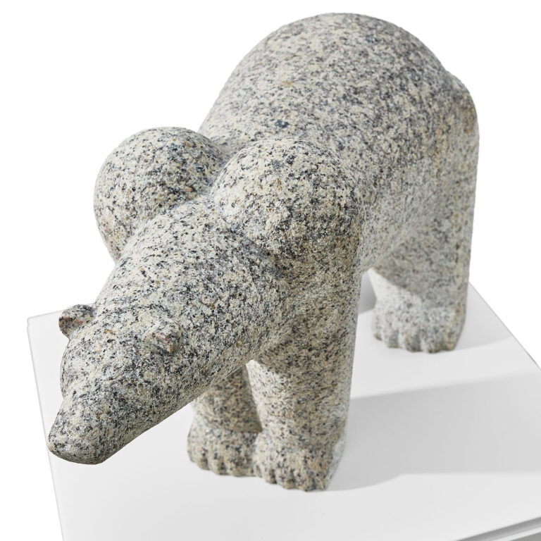 Eisbär-Skulptur - Thomas Frische