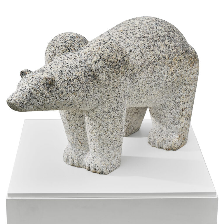 Eisbär-Skulptur - Thomas Frische