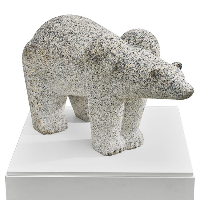 Eisbär-Skulptur - Thomas Frische